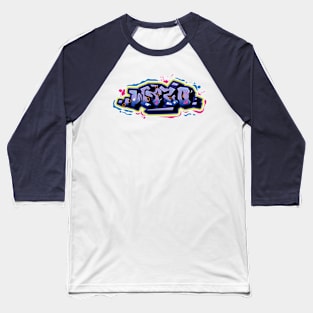 World Cup T20 Graffiti Art Baseball T-Shirt